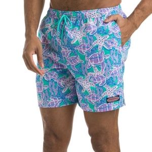 Vineyard Vines Turtle and Starfish Chappy Trunks